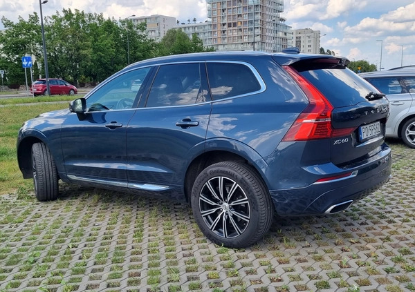 Volvo XC 60 cena 149500 przebieg: 148000, rok produkcji 2020 z Warszawa małe 56